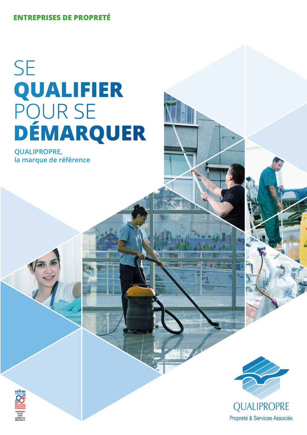 Plaquette de présentation Qualipropre pour les entreprises de la propreté